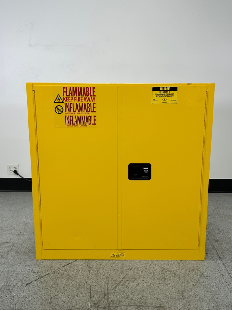 Image of Uline 30 Gal. Flammable Liquid Storage Cabinet